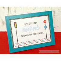 Üdvözlő Tábla - Autó Üdvözlő Tábla - Autó