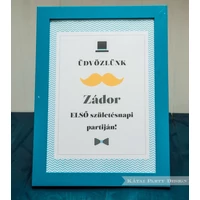Üdvözlő Tábla - Baby Boy Üdvözlő Tábla - Baby Boy