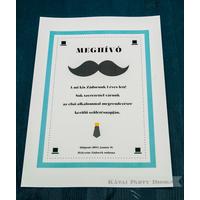 Meghívó - Baby Boy Meghívó - Baby Boy