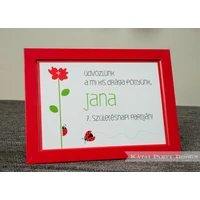 Üdvözlő Tábla - Katicabogár
