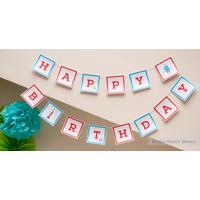 Happy Birthday! girland - Robot Happy Birthday! girland - Robot