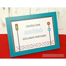 Üdvözlő Tábla - Autó Üdvözlő Tábla - Autó