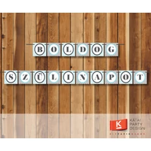 Boldog Szülinapot! girland - Baby Boy Boldog Szülinapot! girland - Baby Boy