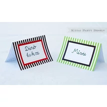 Menükártya - Dinoszaurusz Menükártya - Dinoszaurusz