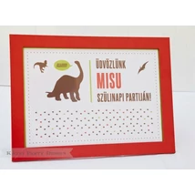 Üdvözlő Tábla - Dinoszaurusz Üdvözlő Tábla - Dinoszaurusz