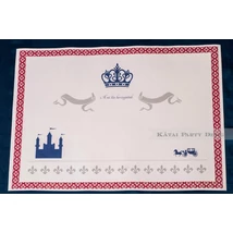 Tányéralátét - Hercegnő Tányéralátét - Hercegnő